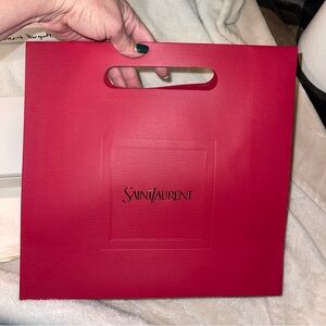 Saint Laurent (YSL) 1 empty Small Purse + 2 Ppr, 1 Bag & 1 Wallet Box